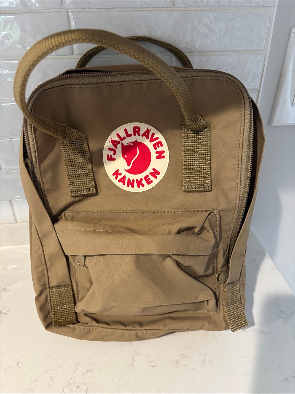 Kånken Mini Backpack in Brown